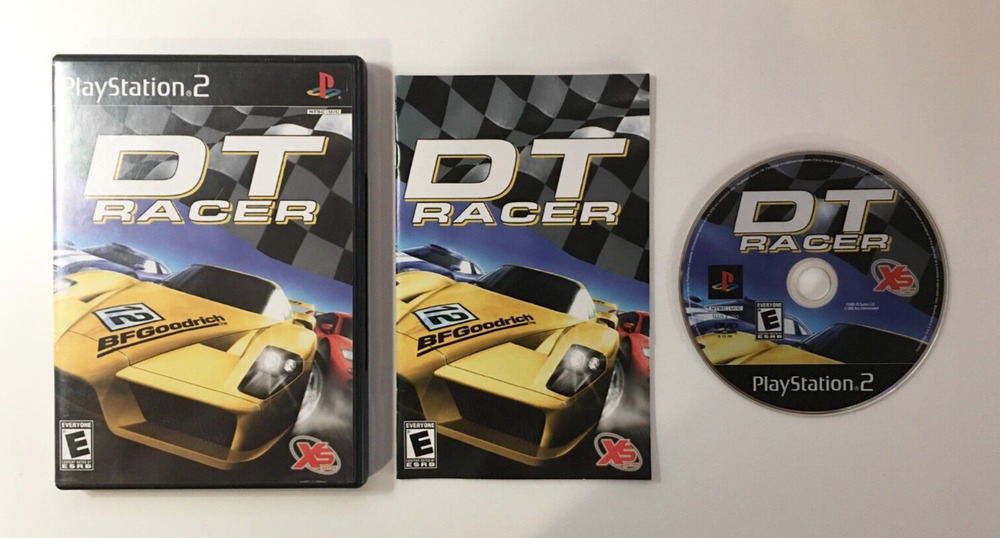 DT Racer PS2 (Sony PlayStation 2, 2005) XS Games - CIB Complete - Tested